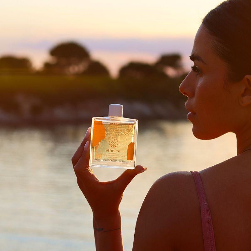 Etheleo Keros Body Sunscreen Oil SPF10 100ml - Image 3