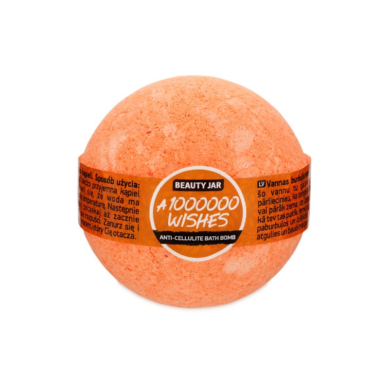Beauty Jar A 1000000 Wishes Bath Bomb 150gr για την κυτταρίτιδα με βιταμίνη Ε.