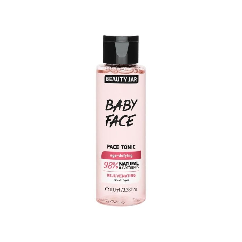 Αντιγηραντικό toner προσώπου Beauty Jar Baby Face με άγριο τριαντάφυλλο και Centella Asiatica.
