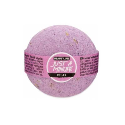 Beauty Jar Just A Minute Relax Bath Bomb 150gr με λεβάντα.
