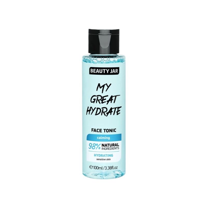 Ενυδατικό toner προσώπου Beauty Jar My Great Hydrate με εκχύλισμα αγγουριού και υαλουρονικό οξύ.