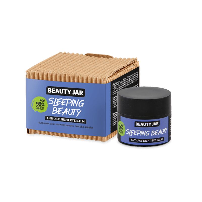 Beauty Jar Sleeping Beauty αντιγηραντική κρέμα ματιών 15ml με Υαλουρονικό Οξύ.