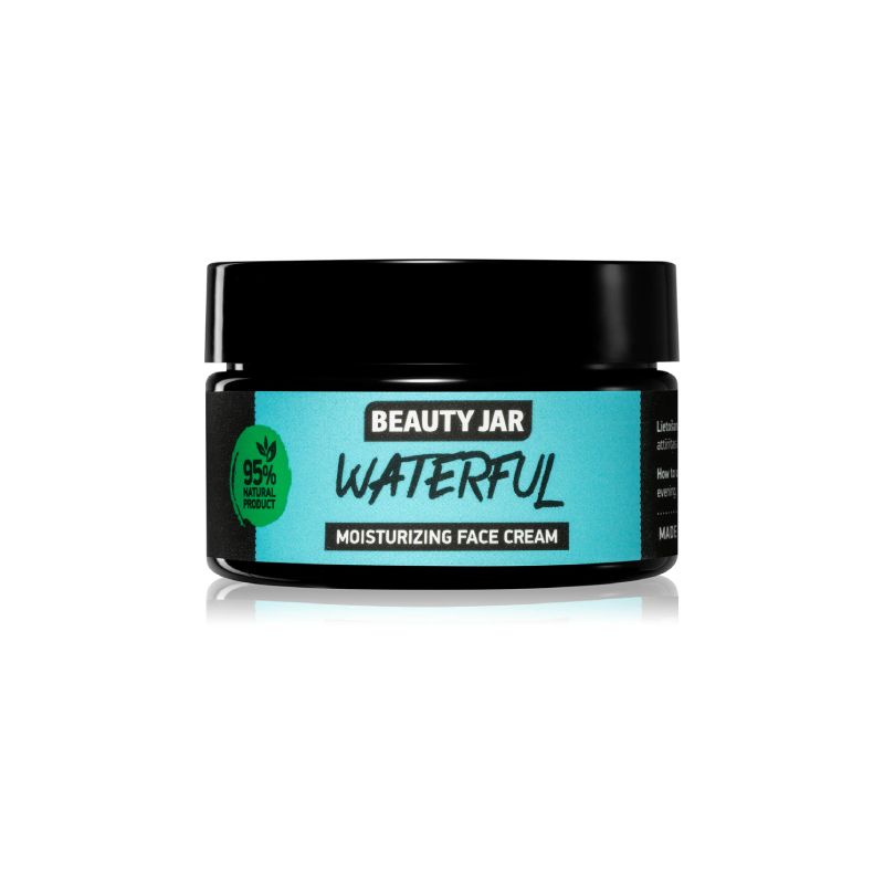 Ενυδατική κρέμα ημέρας Beauty Jar Waterful με υαλουρονικό οξύ και έλαιο jojoba.