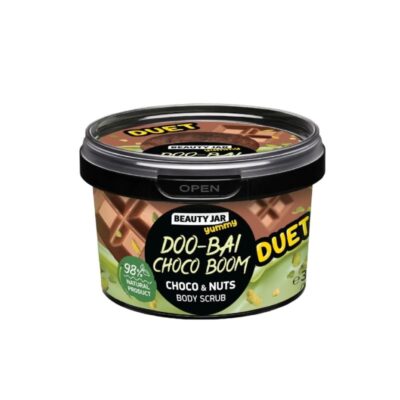 Beauty Jar Yummy Doo Bai Choco Body Scrub 360gr με κακάο και αμυγδαλέλαιο.