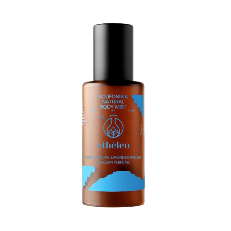 Etheleo Koufonisia Natural Body Mist 100ml με άρωμα Αιγαίου και ανθόνερο λεβάντας.