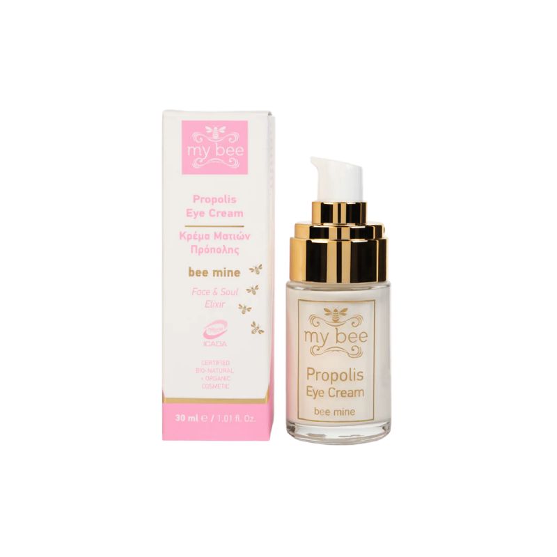 My Bee Propolis Eye Cream 30ml για μαύρους κύκλους και ρυτίδες.