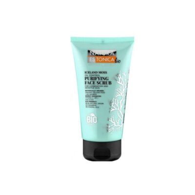 Natura Estonica Iceland Moss Απολεπιστικό Προσώπου 150ml για βαθύ καθαρισμό και λάμψη.
