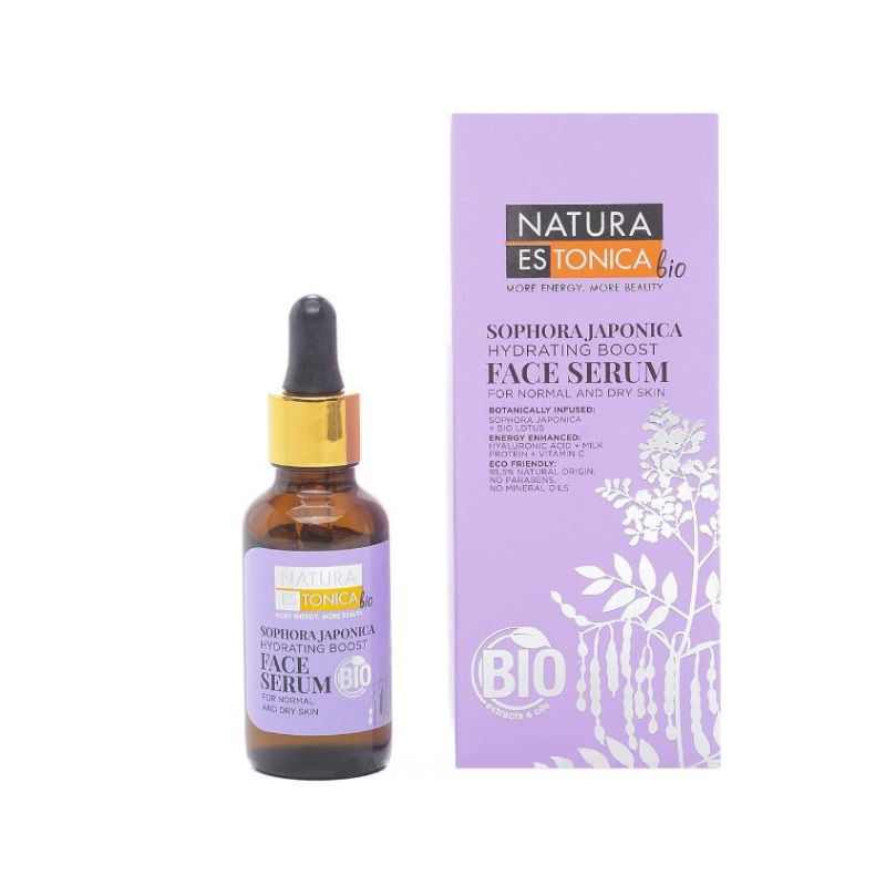 Natura Estonica Sophora Japonica Ορός Προσώπου 30ml για ενυδάτωση και ελαστικότητα.
