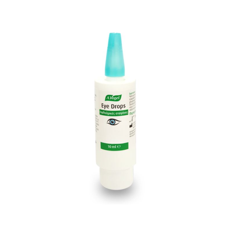 Οι σταγόνες ματιών A.Vogel Eye Drops σε πρακτική δοσομετρική συσκευασία.