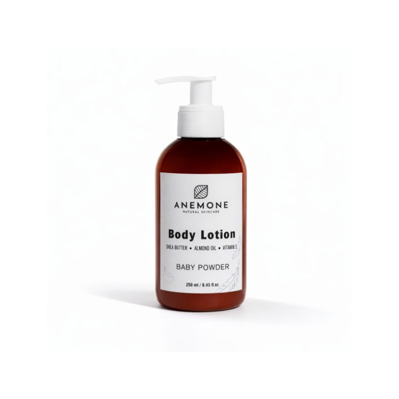 Anemone Body Lotion Πούδρα 250ml για βαθιά ενυδάτωση.