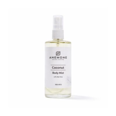 Anemone Body Mist Καρύδα 100ml για δροσιά και ενυδάτωση.