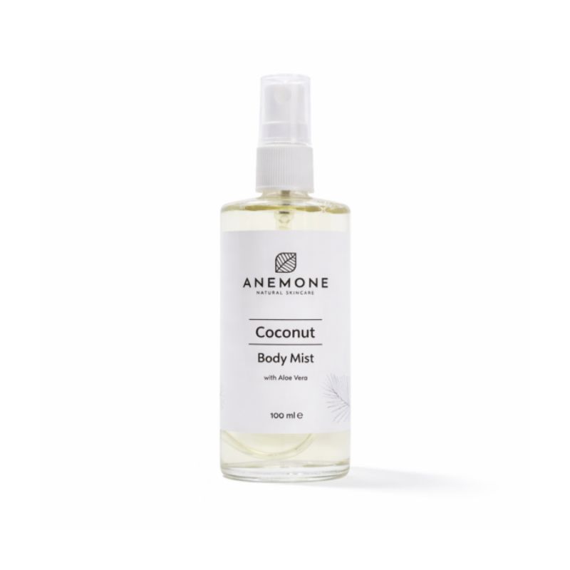 Anemone Body Mist Καρύδα 100ml για δροσιά και ενυδάτωση.