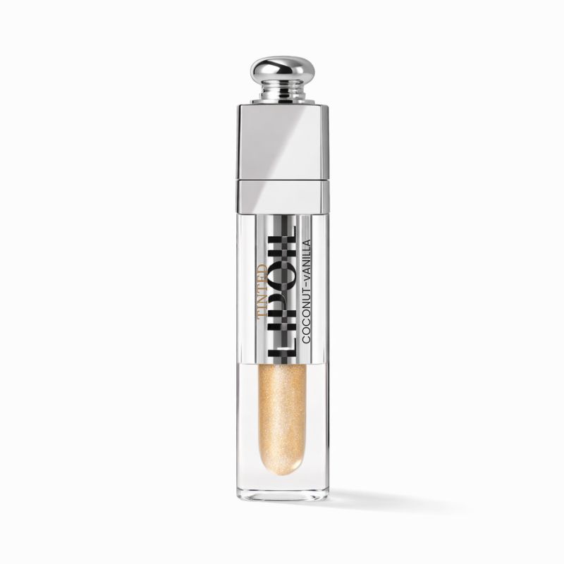 Anemone Lip Oil Καρύδα & Βανίλια με Volulip για ενυδάτωση, λάμψη και φυσική αύξηση όγκου στα χείλη.
