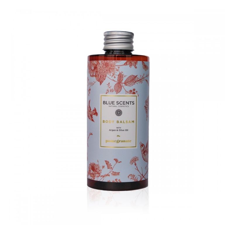 Blue Scents Body Balsam Pomegranate 300ml με αργανέλαιο και άρωμα ρόδι.