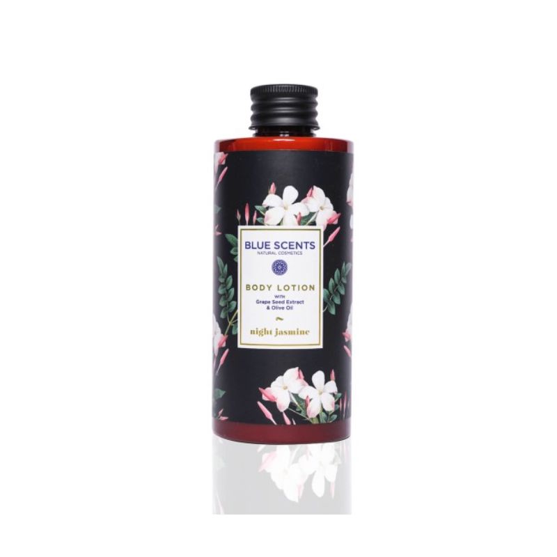 Blue Scents Body Lotion Night Jasmine 300ml με αντιοξειδωτικό εκχύλισμα σταφυλιού.