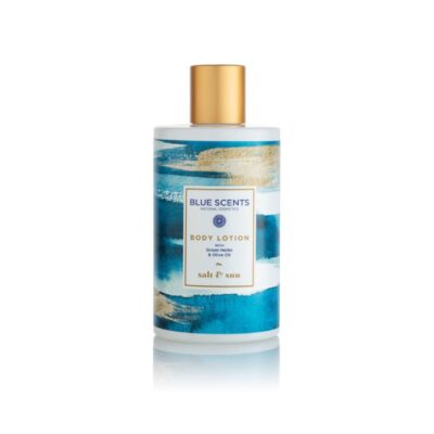 Blue Scents Body Lotion Salt & Sun 300ml με οργανικό ελαιόλαδο και άρωμα θαλασσινής αύρας.