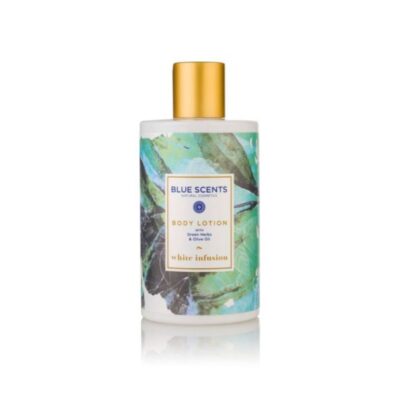 Blue Scents Body Lotion White Infusion 300ml με αμυγδαλέλαιο και άρωμα λευκό τσάι.