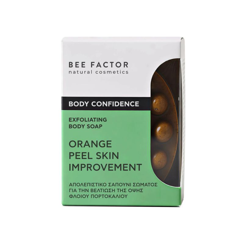 Bee Factor Απολεπιστικό Σαπούνι Μασάζ κατά της Κυτταρίτιδας 140gr φυσικό στερεό σαπούνι για λείανση και σύσφιγξη.