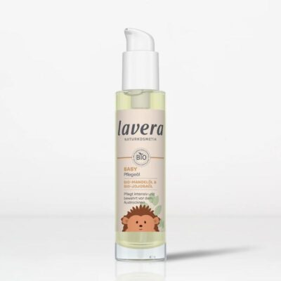 Lavera Baby Λάδι Σώματος 100ml για εντατική θρέψη και προστασία της βρεφικής επιδερμίδας με βιολογικό αμυγδαλέλαιο.