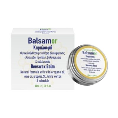 Oregano4Life Balsamor φυσική κηραλοιφή με ελληνικό βιολογικό αιθέριο έλαιο ρίγανης, πρόπολη και βαλσαμέλαιο.