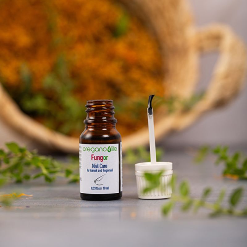 Oregano4Life Fungor Nail Care διάλυμα τοπικής εφαρμογής για την ονυχομυκητίαση με άγριο ελληνικό ριγανέλαιο και tea tree oil.