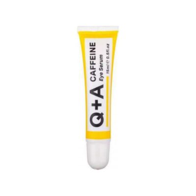 Q+A Caffeine Ορός Ματιών 15ml για σακούλες, μαύρους κύκλους και ρυτίδες.