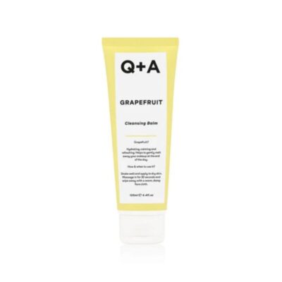 Q+A Grapefruit Cleansing Balm Καθαρισμού 125ml με βούτυρο κακάο και σκουαλένιο.
