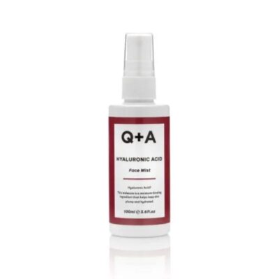 Q+A Hyaluronic Acid Face Mist 100ml ενυδατικό σπρέι προσώπου με υαλουρονικό οξύ και πρεβιοτικά.