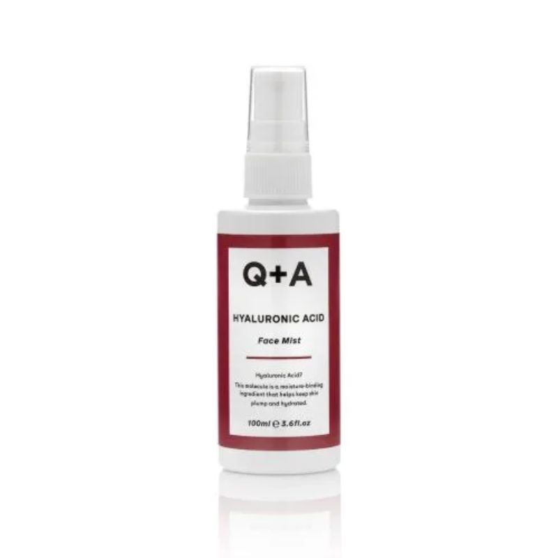 Q+A Hyaluronic Acid Face Mist 100ml ενυδατικό σπρέι προσώπου με υαλουρονικό οξύ και πρεβιοτικά.
