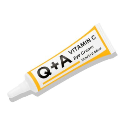 Q+A Vitamin C Eye Cream 15ml ενυδατική κρέμα ματιών για λάμψη με βιταμίνη C.