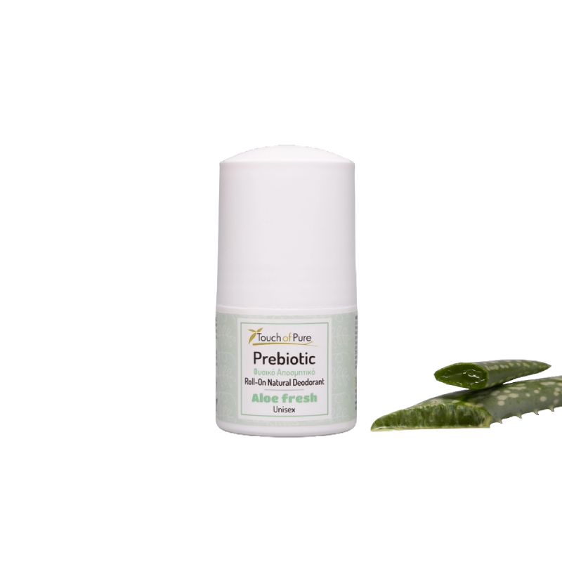 Touch of Pure Aloe Fresh Φυσικό Αποσμητικό σε Roll-On Χωρίς Αλουμίνιο 60ml για άνδρες και γυναίκες.