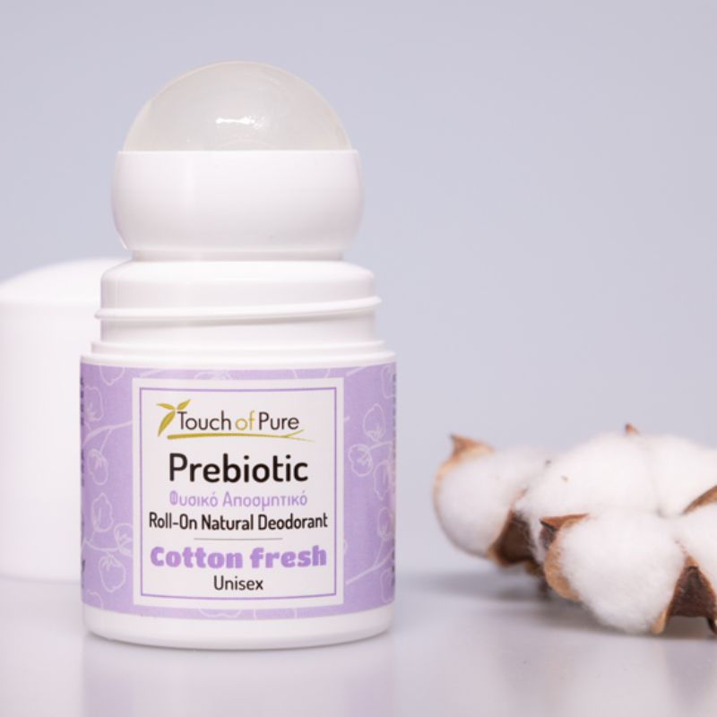 Touch of Pure Roll-On Αποσμητικό Cotton Fresh 60ml - Image 3