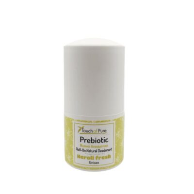 Touch of Pure Roll-On Αποσμητικό Neroli Fresh 60ml φυσικό unisex αποσμητικό με στυπτηρία και πρεβιοτικά.
