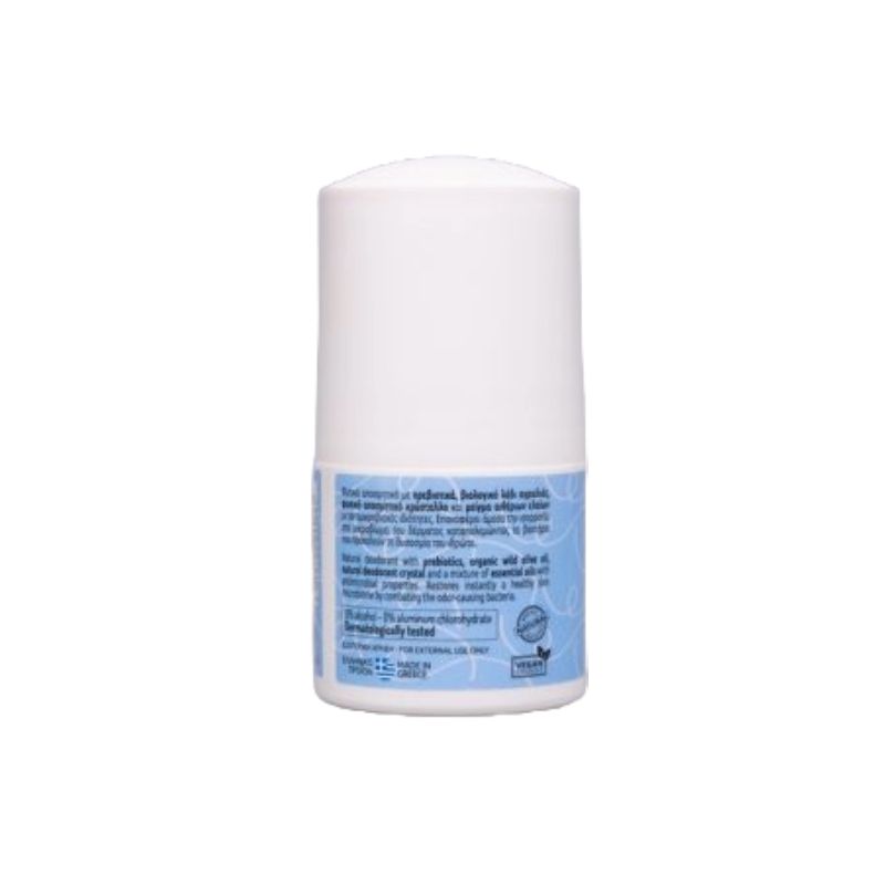 Touch of Pure Roll-On Αποσμητικό Ocean Fresh 60ml φυσικό unisex αποσμητικό με στυπτηρία και πρεβιοτικά.