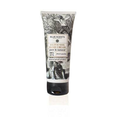 Blue Scents Κρέμα Χεριών Olive Oil 75ml, μια θρεπτική κρέμα με βάση το ελληνικό ελαιόλαδο, η οποία προσφέρει εντατική ενυδάτωση, προστατεύει το δέρμα και χαρίζει απαλά χέρια χωρίς να αφήνει ίχνη λιπαρότητας.