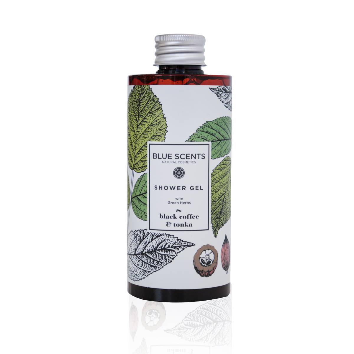 Blue Scents Αφρόλουτρο Black Coffee & Tonka 300ml, ένα δυναμικό αφρόλουτρο με τον έντονο, αισθησιακό συνδυασμό μαύρου καφέ και τόνκα, που καθαρίζει απαλά ενώ προσφέρει μια μοναδική εμπειρία αναζωογόνησης και αρωματικής πολυτέλειας.