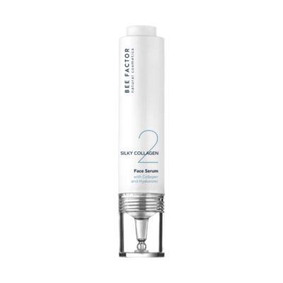 Φυσικός ορός προσώπου Bee Factor Silky Collagen Face Serum για βαθιά ενυδάτωση, ενίσχυση της ελαστικότητας και αντιγήρανση, 30ml.