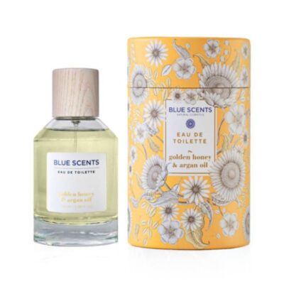 Γυναικείο άρωμα Blue Scents Eau de Toilette Golden Honey & Argan Oil με νότες χρυσού μελιού και ελαίου argan, 100ml.