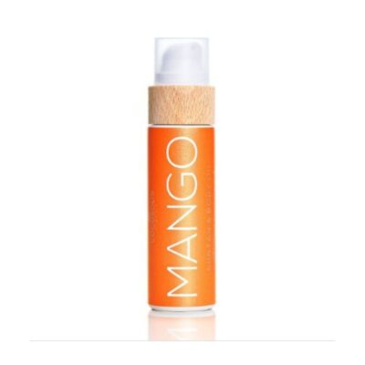 Φυσικό λάδι μαυρίσματος και σώματος Cocosolis Suntan & Body Oil Mango για γρήγορο, σοκολατένιο μαύρισμα και βαθιά ενυδάτωση, 110ml.