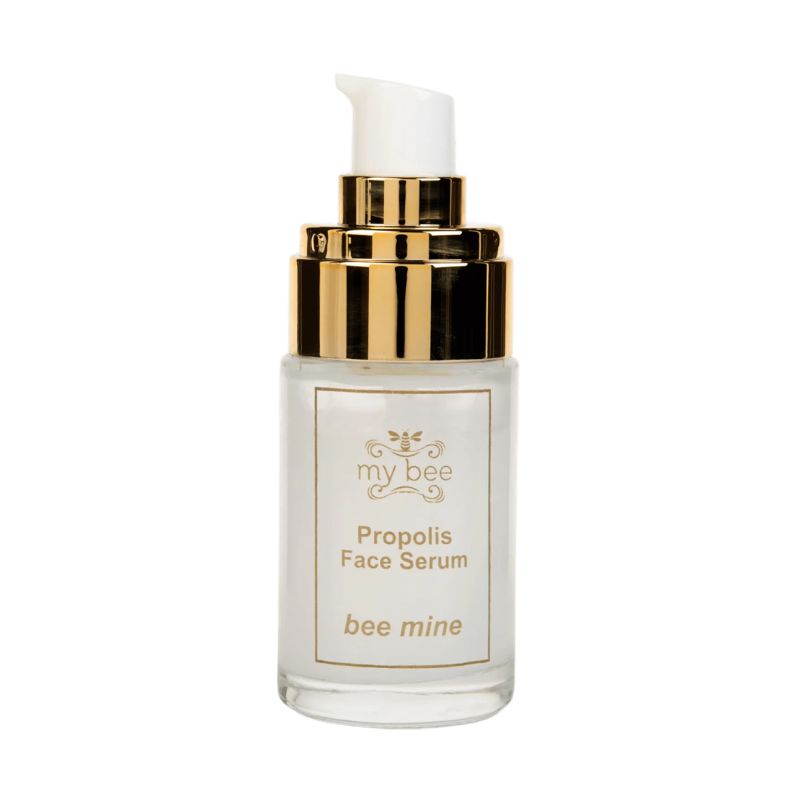Φυσικός ορός προσώπου My Bee Propolis Face Serum bee mine με πρόπολη για εντατική ενυδάτωση, λάμψη και προστασία, 30ml.