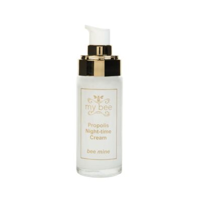 Φυσική νυχτερινή κρέμα προσώπου My Bee Propolis Nighttime Cream με πρόπολη για θρέψη, ανάπλαση και αντιγηραντική προστασία, 50ml.