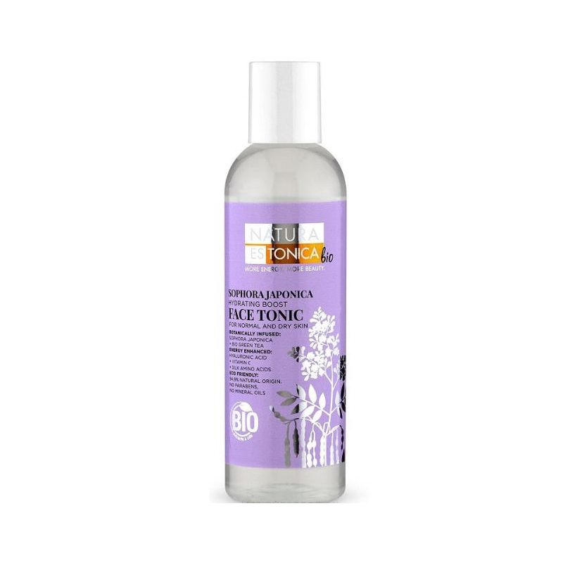 Τονωτική λοσιόν προσώπου Natura Estonica Sophora Japonica Face Tonic για φρεσκάδα, ενυδάτωση και ρύθμιση της λιπαρότητας, 200ml.